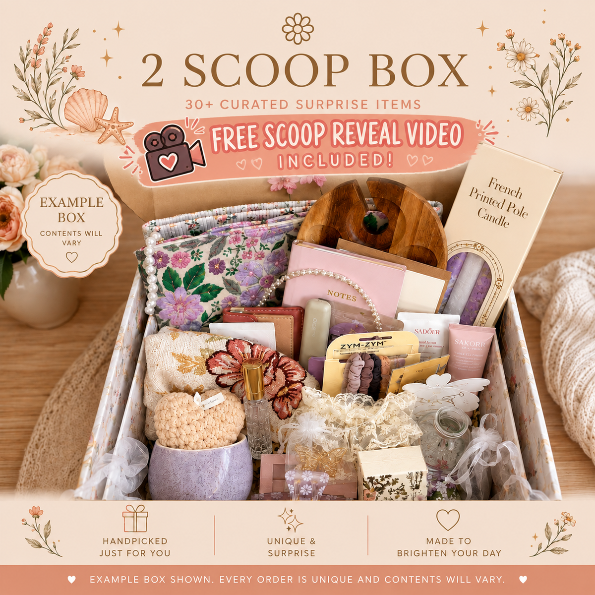 Two Sundaisy Scoops + FREE Scoop Reveal Video 🎥