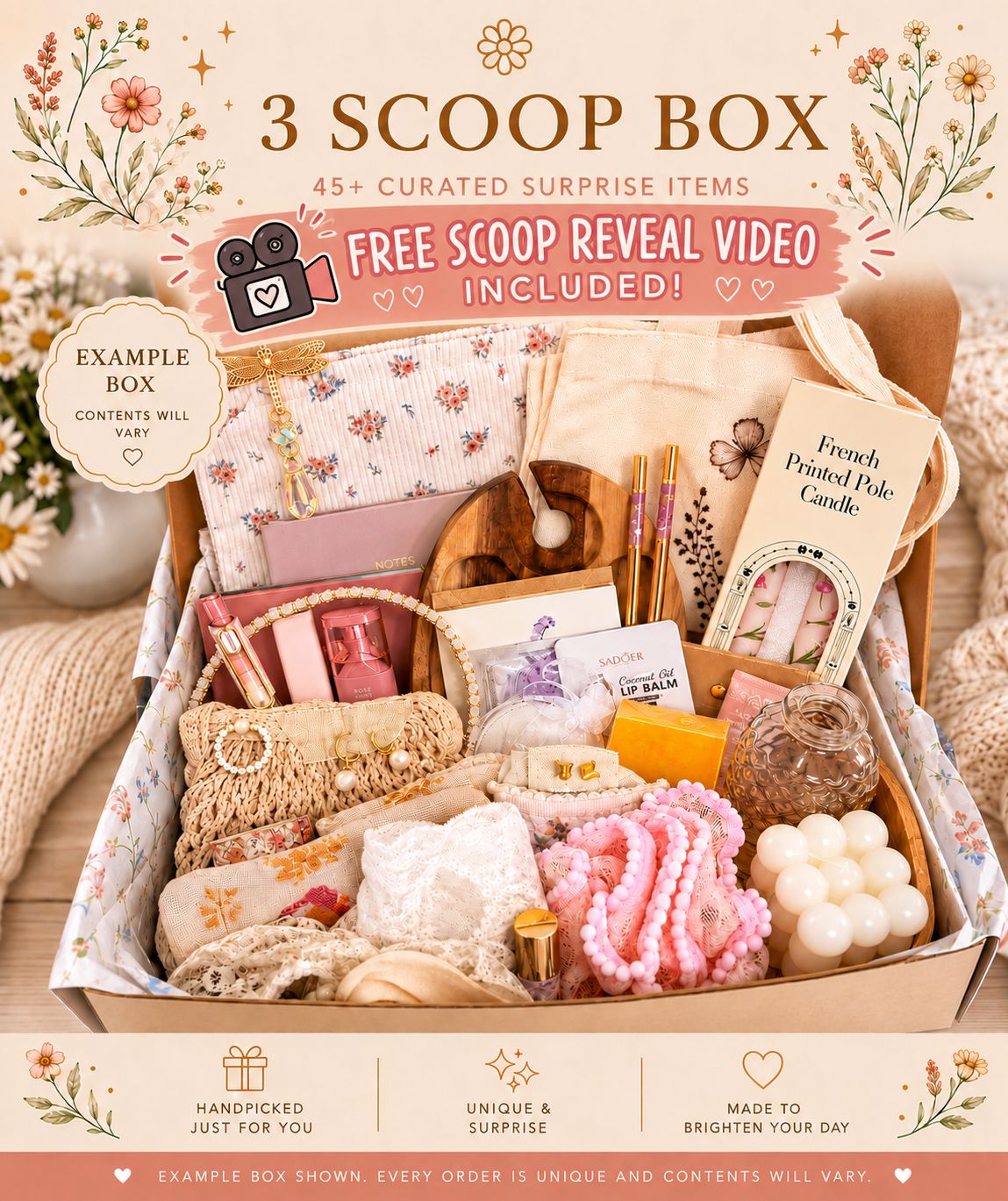 Three Sundaisy Scoops + FREE Scoop Reveal Video 🎥